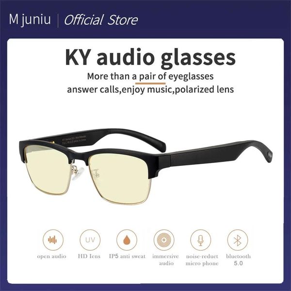 Наушники KY Smart Glasses Wireless Bluetooth Call Audio очки