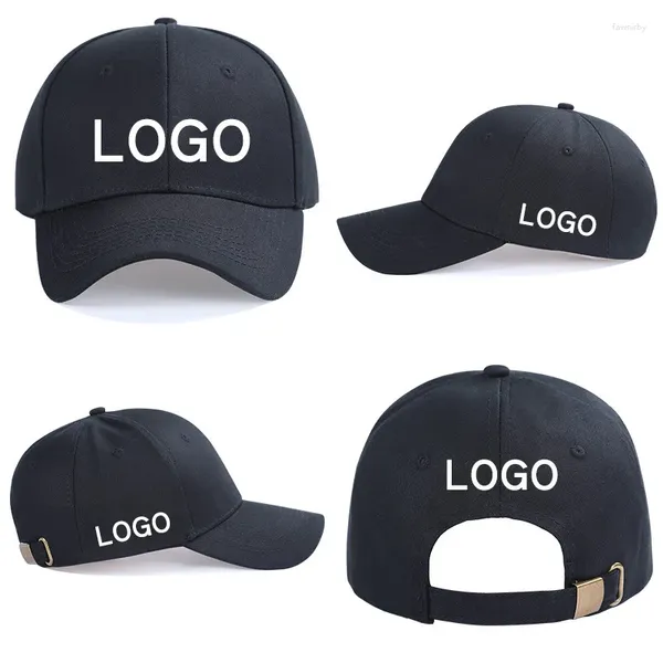 Caps de bola Caps personalizados de beisebol bordado para homens logotipo de chapéu de mulher