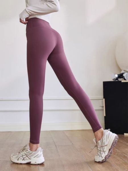 LU LU LEMONS Nono LL ign Pantaloni No Awkward Yoga Sport da donna Fiess Wear Ragazze Running Leggings Palestra Slim Fit ign Pant