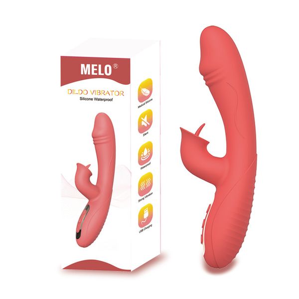 Produtos para adultos vibradores de brinquedos sexuais, dispositivo de lamber de língua, cola cheia de embalagem, masturbadora feminina, vibrador av, brinquedo sexual feminino