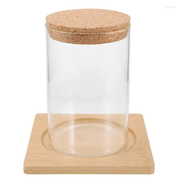 Flaschen Terrariumglas Anzeige Pflanzbehälter Hydroponische Blume Sukkulente Glockenhouse Klar kuppel erhalten gebundene Box Fairy Bowl Pflanzer