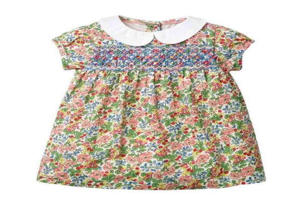 Испания Детская одежда для малышей для малышей наболот для девочек, малышка Питер Пан воротнич