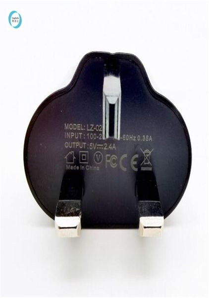 UK Wall Charger Factory Outlet 5v24a Dual USB -Ladegerät Schnelles Ladevorgang für iPhone XS Max Wall -Adapter UK Plug -Ladegerät für mobile Ph9758862