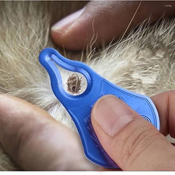 Abbigliamento per cani Clamp portatile per zecche di tick per animali domestici strumenti di toelettatura di alta qualità Accessori di alta qualità