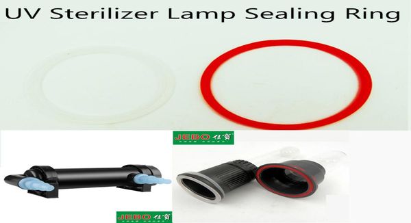 6 Stücke pro Los Ersatzverdichtung Ring für Jebebo -Sterilisator UV -Lampe Licht im Aquarium -Teichfischtank Klärer Wasserfilter7562022