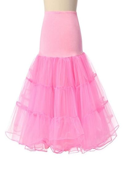 Gonne balletto in pizzo da donna in sotto -otico in sotto -otticoat Balskirt tutu bianco nero rosa rosso giallo arancione rosa viola blu scuro blu verde blu tulle421245240