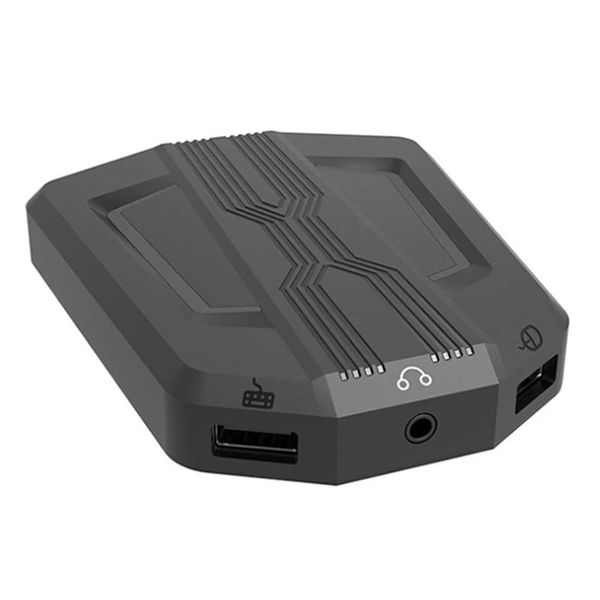Мыши, удобные для использования аудио -адаптеры для клавиатуры и мыши для игровых консолей для PS4 One Switch Ports PS3