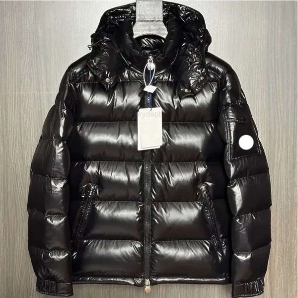 Mens Puffer Jacket Down Winter Parkas Monc Jacket High Street Casual Culten Compate Hat Hat Monc Comport Decorar