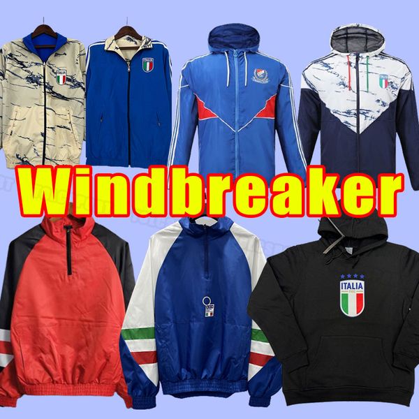 Windbreaker 23 24 Italia Bonucci Soccer SuitSuits 2023 2024 a casa via Verratti Jorginho Insigne Belotti Chiesa Barella Chiellini Itarys Maniche lunghe