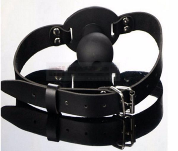 BDSM Fetish Black Roth Rout Bult Ball Gag Head Bondage Bondage в взрослых играх для пар порно секс -продукты игрушки для женщин и мужчин Gay7176910