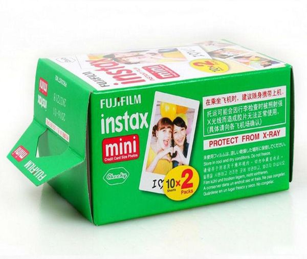 Подлинный 100 листов белый край Fuji Fujifilm Instax Mini 8 пленка для 8 50S 7S 7 90 25 Care SP1 Instant Camera7600161