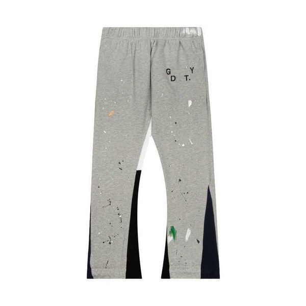 Hot Sale Mens Jeans Pants Fashion Classics Gallerie di Dipartimenti Sweat Speckled Letter Stampa maschile Coppia femminile Coppia Versatile Casualmente Casualmente di alta qualità C7O8