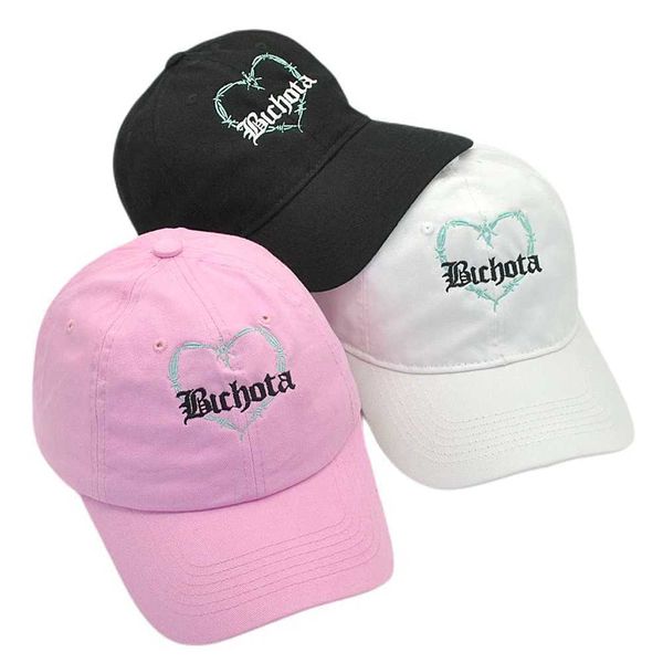 Ball Caps Karol G Cuore Baseball Cap Bichota Dat Hats Woman HAT CATHER RACKER SIMMA J231223