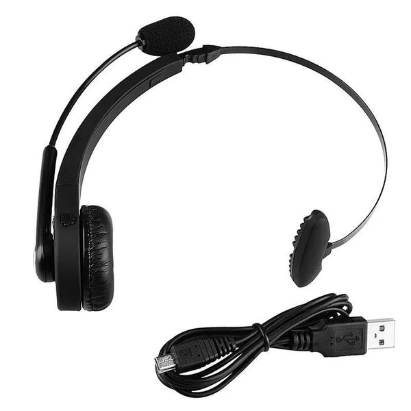 Ушники BTH068 Беспроводная гарнитура Bluetooth Headshing Headshing Warphone Wtih Mic mic noice canceliing handsfree для Sony Ps3 PlayStation 3 PC S S