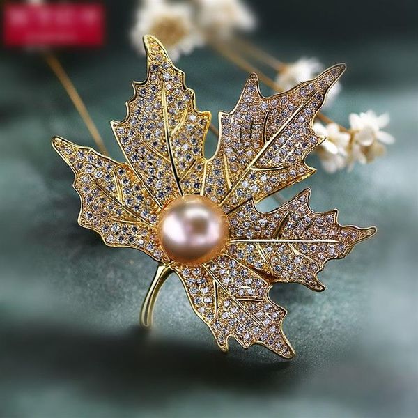 Pin di strass vintage Pin in lega oro in lega perle fauci diamentato corsage per invito di nozze da sposa festa di costume dres175x