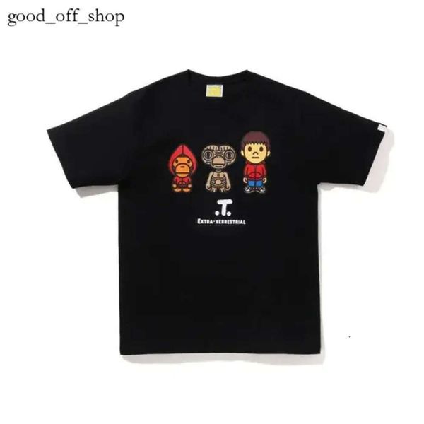 Camiseta bape camisetas masculinas bape um macaco de banho x anime camiseta bape baby milo colabor