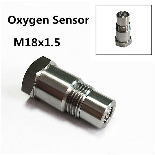 Araç Sensörleri Dayanıklı Cel Düzeltme Motoru Işık Eliminator Adaptörü Oxygen O2 Sensör M18X1.5 Toptan Hızlı Teslimat CSV Damla Otomobil DHXQV