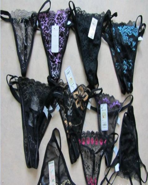 Women039s Sexy Gstring Thongs Sheer Lace calcinha calcinha de lingerie de calcinha de calcinha de calcinha de calcinha baixa