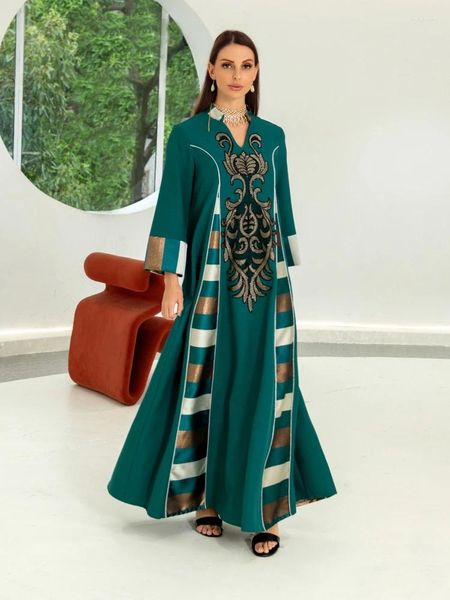 Roupas étnicas muçulmanas abaya para mulheres dubai muito elegante veste um casamento peças únicas de roupas árabes de roupas árabes kaftanes