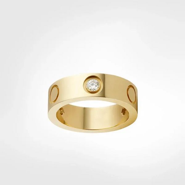 Titanstahl, Silber, Liebesring für Männer und Frauen, Roségold, Schmuck für Verliebte, Paarringe, Geschenk, Größe 5–11, Breite 4–6 mm, mit Box