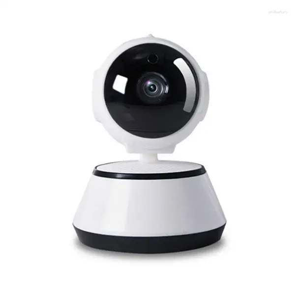 Detecção de movimento infravermelho do CCTV AI Visão noturna humana Monitor de bebê Câmera de voz inteligente Home 1080p WiFi