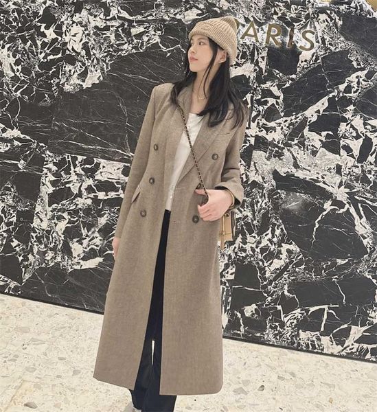 Celi1 New 2024 Высококачественные куртки женская траншевая пальто женщины дизайнерские женские женщины с длинным шерстяным дизайнерским дизайнером блейзер