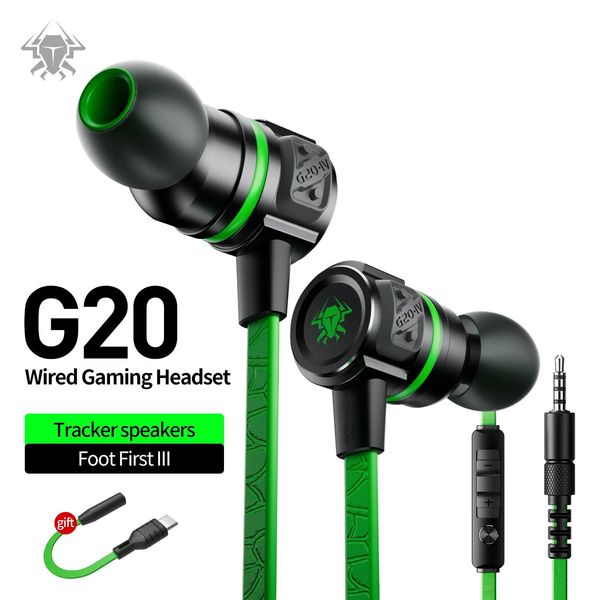 Ушеры для наушников Glase Gaming Type C/3,5 мм G20 Hammerhead Warphones с микрофоном Gaming Hearpet для Pubg Gamer Play Wired Warphone для телефона