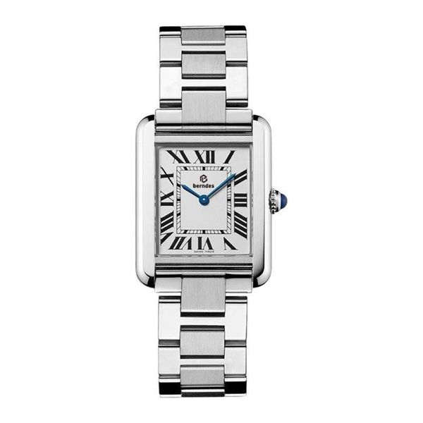 Mode Ehepaar -Uhren für Frauen aus Edelstahl von Frauen können in drei Größen mehrere Armbandbänder ausgewählt werden 2806