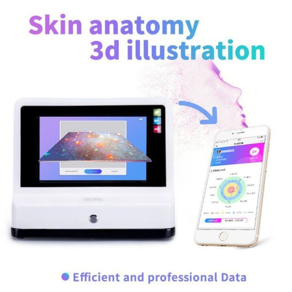 Outros equipamentos de beleza Estilo 3D Facial Light Camera Software Skinzer Analyzer Machine Beauty Salon Care Tool488