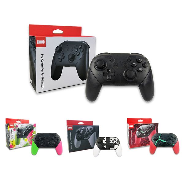 Беспроводные контроллеры Gamepad для беспроводного Bluetooth Gamepad для Mando Switch Pro Controller Compateible Switch/Lite/Switch OLED для N-переключения Controle