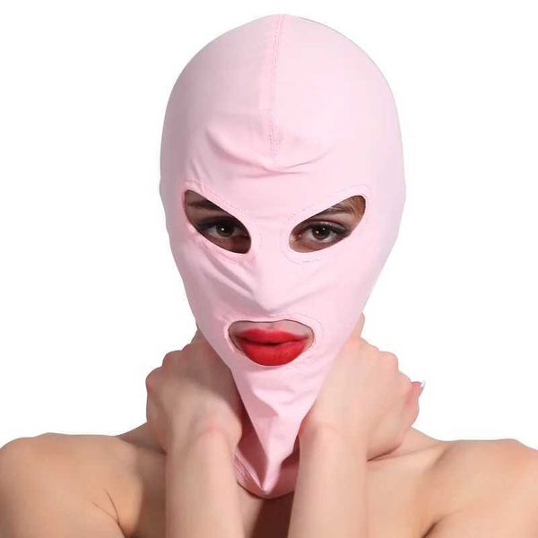 Elasticità Balaclava Cap unisex Standard Cappucce Fetish senza soluzione di continuità per Halloween Cosplay Hat Party Hat Tactical Mask Games