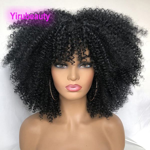 Wigs African Europa America MECCANIBILE CULLY KINKY MECCHIO LAVAGGIO ESPLOSIVO DONNE COPERCHIO FIBLE CHIBRO CHIBRO FIBERA ALTA TEMFERA