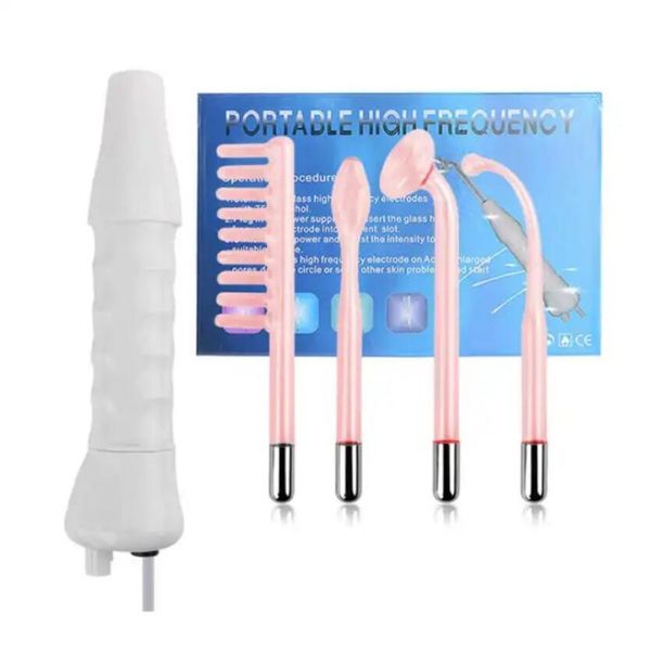 Equipamento de beleza da máquina de emagrecimento Salão de salão de pele portátil terapia magnética rejuvenescedor vara de máquina facial de alta frequência