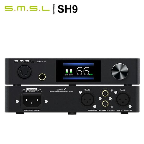 Miscelatore SMSL SH9 THX AAA AMPIFICATORE AMPLIFICATORE AMP 2 POSIZIONI GIORNO SPATTURABILE GUASTO RCA/XLR INGRESSO 6.35 OUTPUT INCONTRO per il sistema desktop SH9