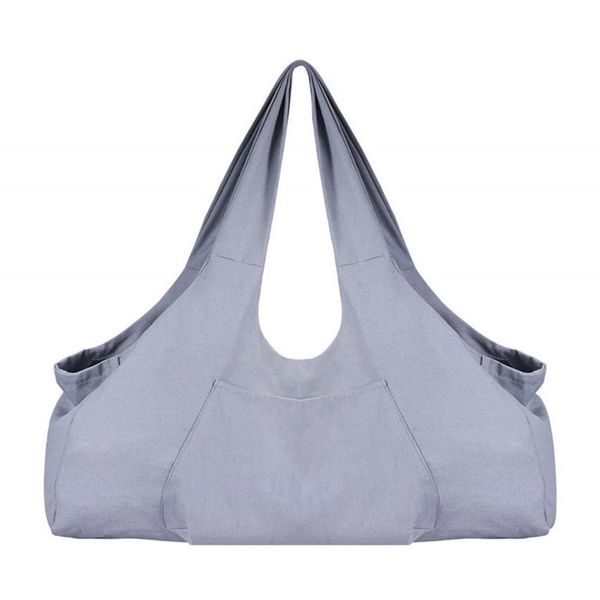 Bags Fitnessstudio -Tasche Yogamatte Tasche Schulter Reißverschluss Schlinge Aufbewahrung Fitness Sport Tanzkleid Seitentasche großer Kapazität Festträger