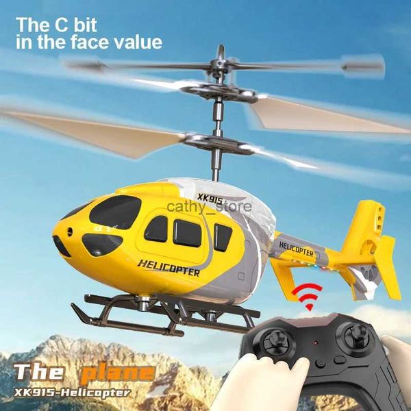 Aeronave elétrica / RC Helicópteros elétricos RC Brinquedo infantil para meninos Aviões Modelo de controle remoto Aeronave infantil Quadcopter 6 8 9 10 12 anos PresenteL231223