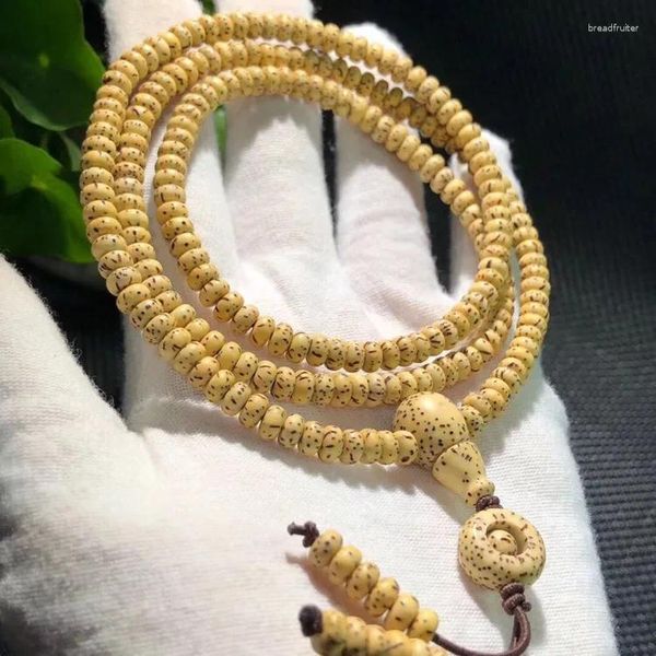 Braccialetti di fascino autentico mini stella luna chenzi bodhi catena manuale Buddha perle di gioielli da yoga religiosi per uomini collane da donna migliorano l'energia