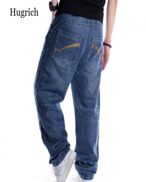 MEN039S JEANS LOSSE MEN PLUSE Size 42 HipHop Baggy Skateboardhose Jungen Denim Hip Hop Rap Hosen Seasons Bottoms Streetwear1387500