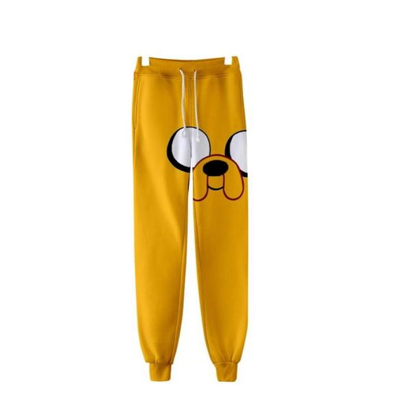 Macera Zamanı Finn ve Jake the Dog Fact 3d Sweetpants Moda Jogger Pantolon Günlük Parça Pantolon Harajuku Menwomen Pantolon2544570