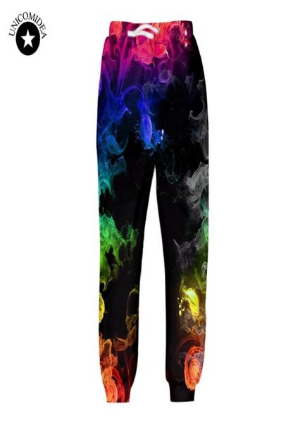 Erkekler Kadınlar Sıradan Pantolon Taç Pantolonlar Haruku Renkli 3D Baskı Harem Pantalones Hip Hop Joggers Sweetys1162832