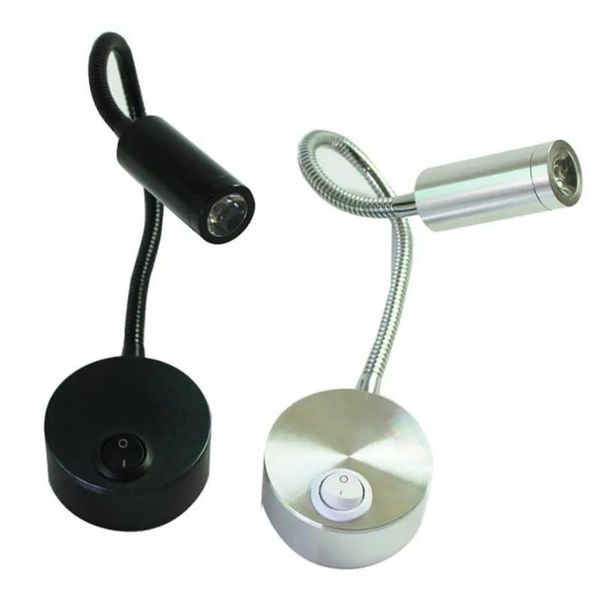 Lampade Lampada a parete LED Metal Make Power LED LETTURA LETTURA LETTURA PER DECORAZIONI DELLA CASA DI LUSSO 3W 180LM LIGHT da tavolo