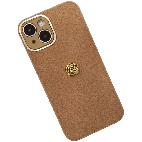 Para iPhone 15 Camellia case iPhone14 promax Couro 13 Premium iPhone12 tudo embrulhado