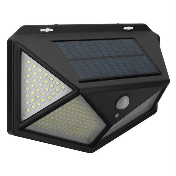 LED Solar Street Wall Light Pir Motion Sensor Outdoor Lamp IP65 - ohne 2489