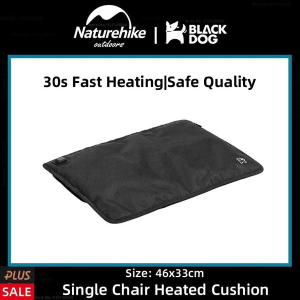 Wartung NatureHikeblackdog Outdoor Multi -Szene Verwenden Sie 30er Jahre Schnellheizstuhlkissen tragbares Campingzelt warmer atmungsaktiver Stuhlkissen