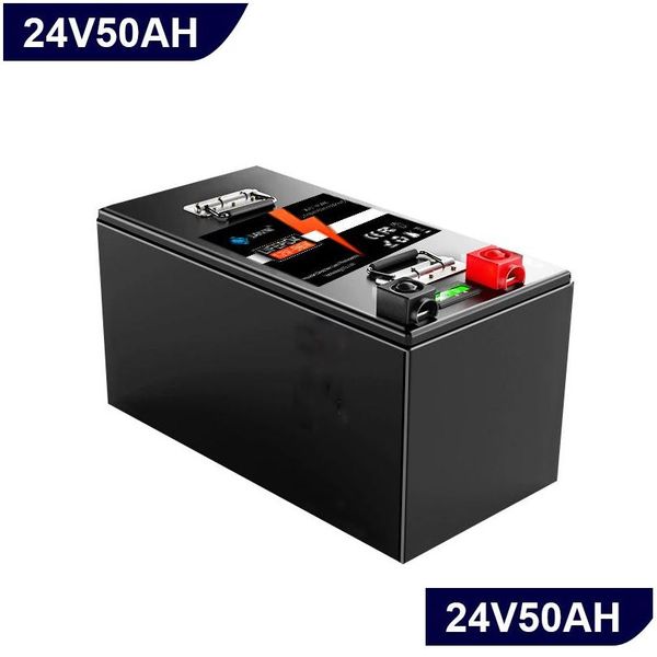 Аккумуляторная батарея Electric Apan LifePo4 имеет встроенный BMS-дисплей SN 24V 50AH, который можно настроить. Это подходит для гольфа