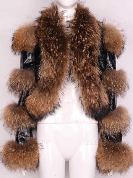 Женский меховой мех RR2775 Plus Size Faux Fur Winter Jackets Женщины фальшивые кожаные короткие укороченные куртки.