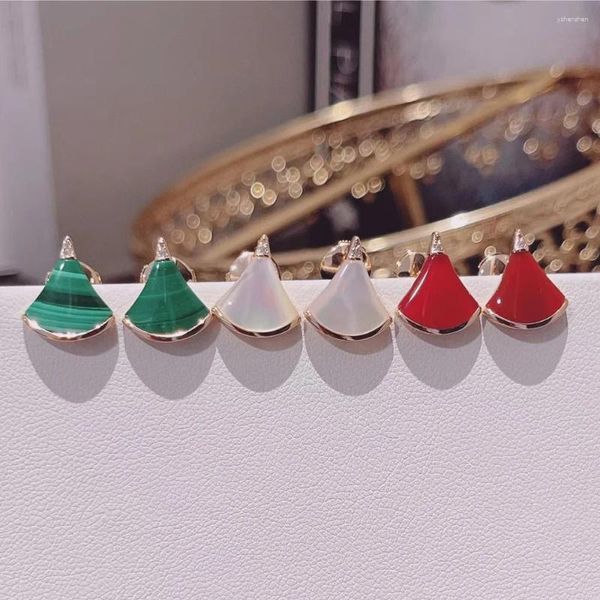 Orecchini per borchie che vendono 925 Sterling Silver Skirt Small Women Women European Luxury Brand BEEWEY GIFTS GIFTRI