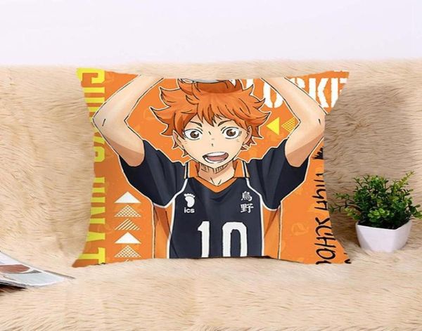 Корпус наволочки аниме Haikyuu с двумя картинками наволочка для подушки для сиденья.