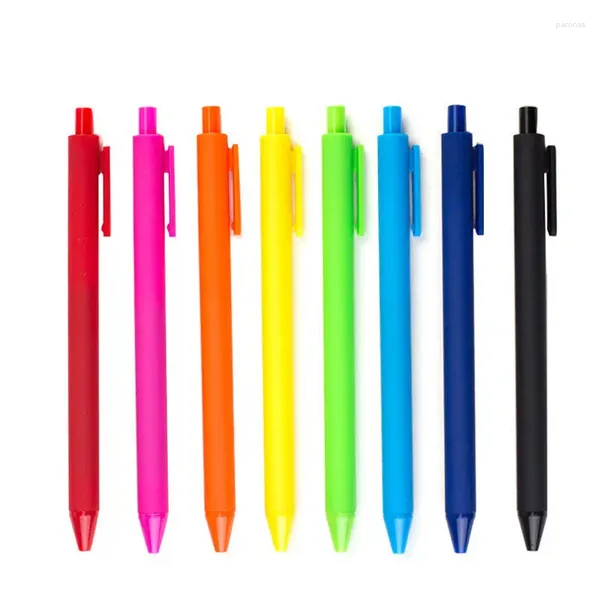 95pcs Press Plastic Pen Pen Ballpoint Candy Coland Ball Exam Exam Wholesale