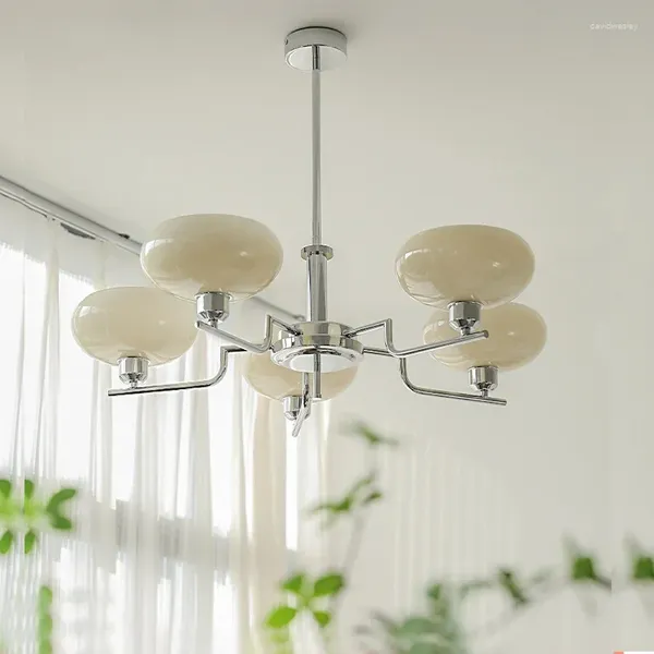 Kronleuchter 2023 Bauhaus mittelalterlich moderner französischer Schlafzimmer Lernraum Lebendiger Kronleuchter Designer Nordic Retro Lampe Pendelleuchte